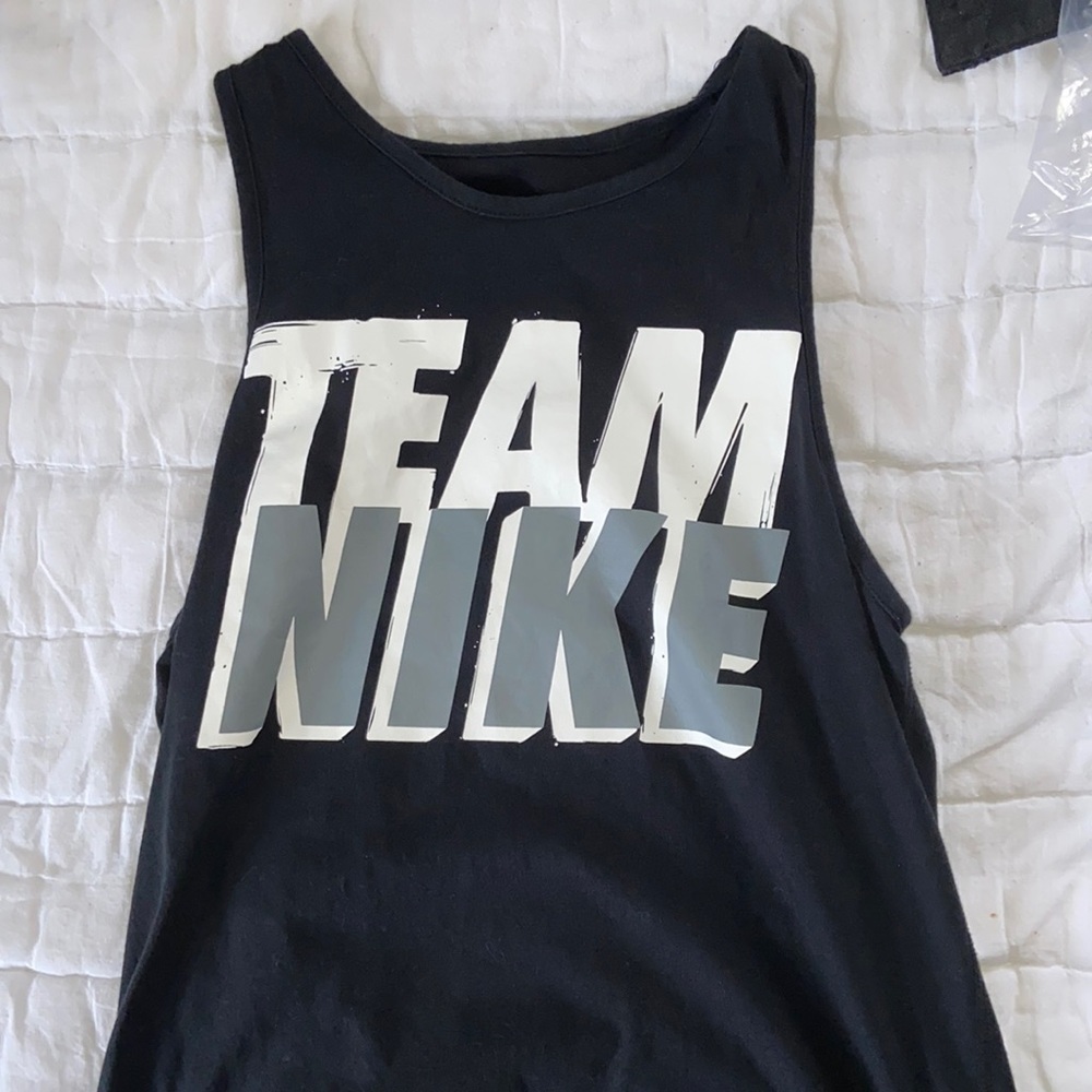 Black Team Nike Tank Top